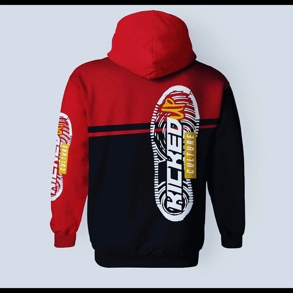Custom @kickedupculture hoodie. - Picture 2 of 3